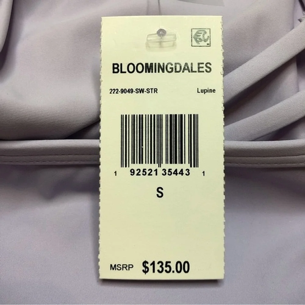 Jonathan Simkhai Amenda Strappy Bikini Summer Vacation Bottom Lupine Lilac Small